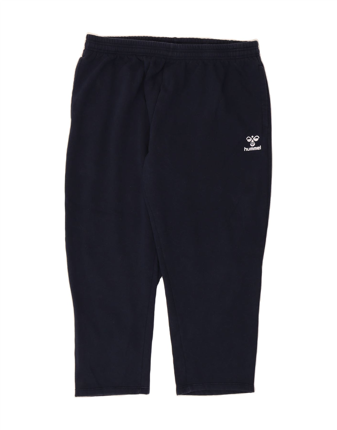 HUMMEL Mens Tracksuit Trousers XL Navy Blue Cotton Vintage Hummel and Second-Hand Hummel from Messina Hembry 