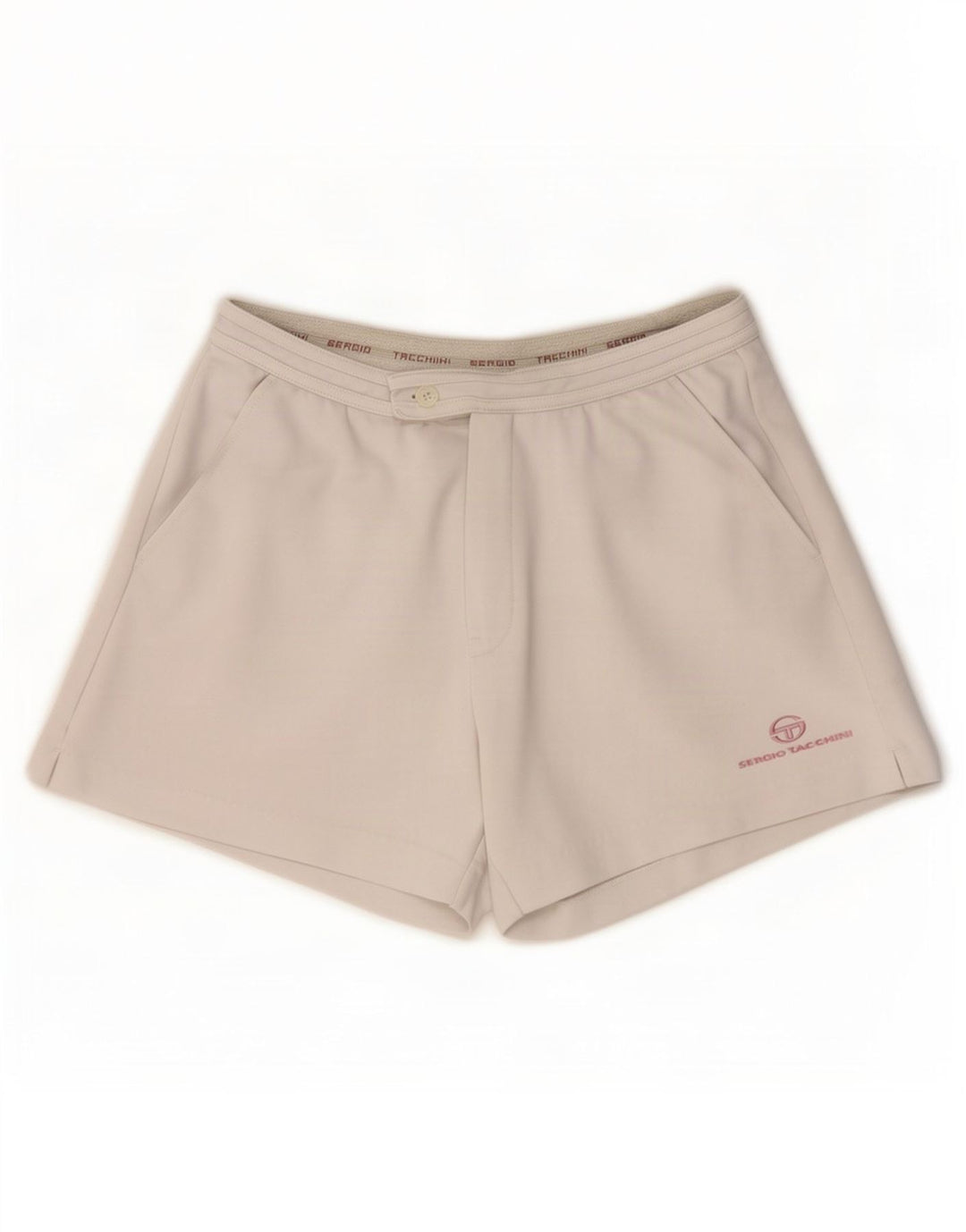 Женские повседневные шорты Sergio Tacchini Medium W30, белый полиэстер