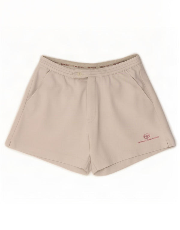 Женские повседневные шорты Sergio Tacchini Medium W30, белый полиэстер