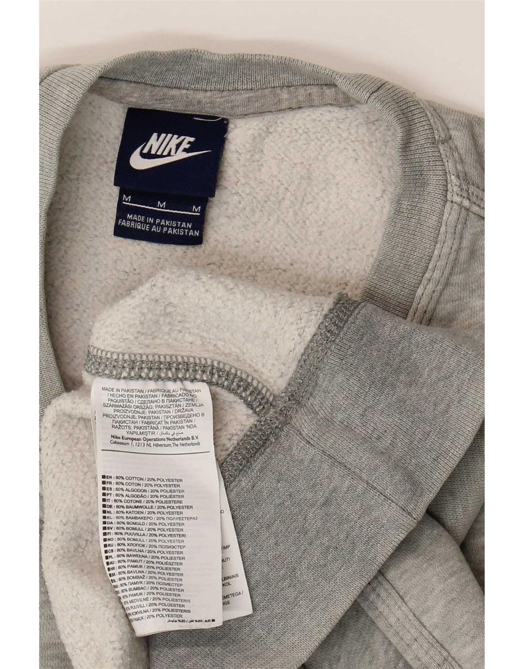 Ανδρικό φούτερ Nike Jumper, μεσαίο γκρι βαμβακερό