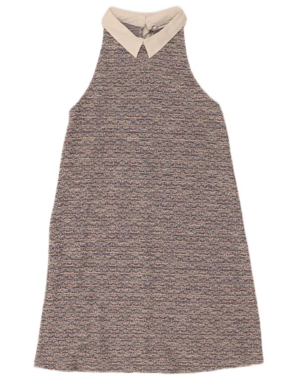 Zara Damen Trafaluc Polokleid UK 10 Small Mehrfarbig gefleckt