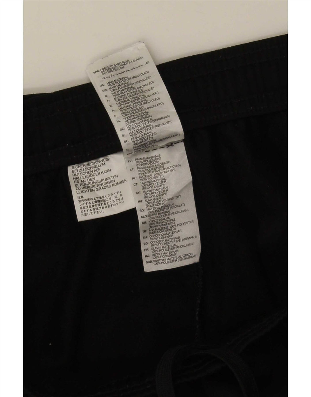 Adidas Træningsdragt til mænd Joggers Large Sort Polyester