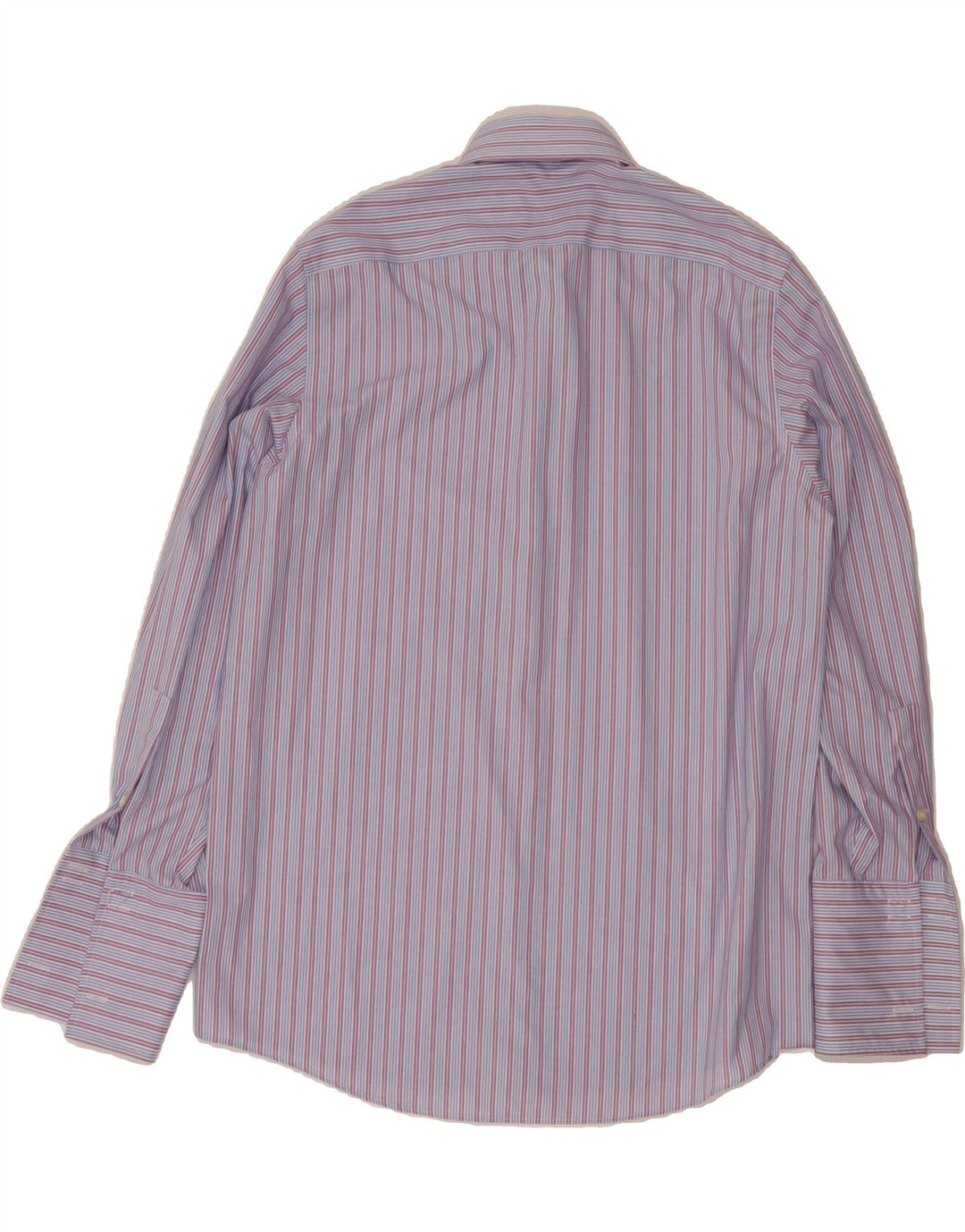 MICHAEL KORS Mens Shirt Size 16 Large Blue Striped Vintage Michael Kors and Second-Hand Michael Kors from Messina Hembry 