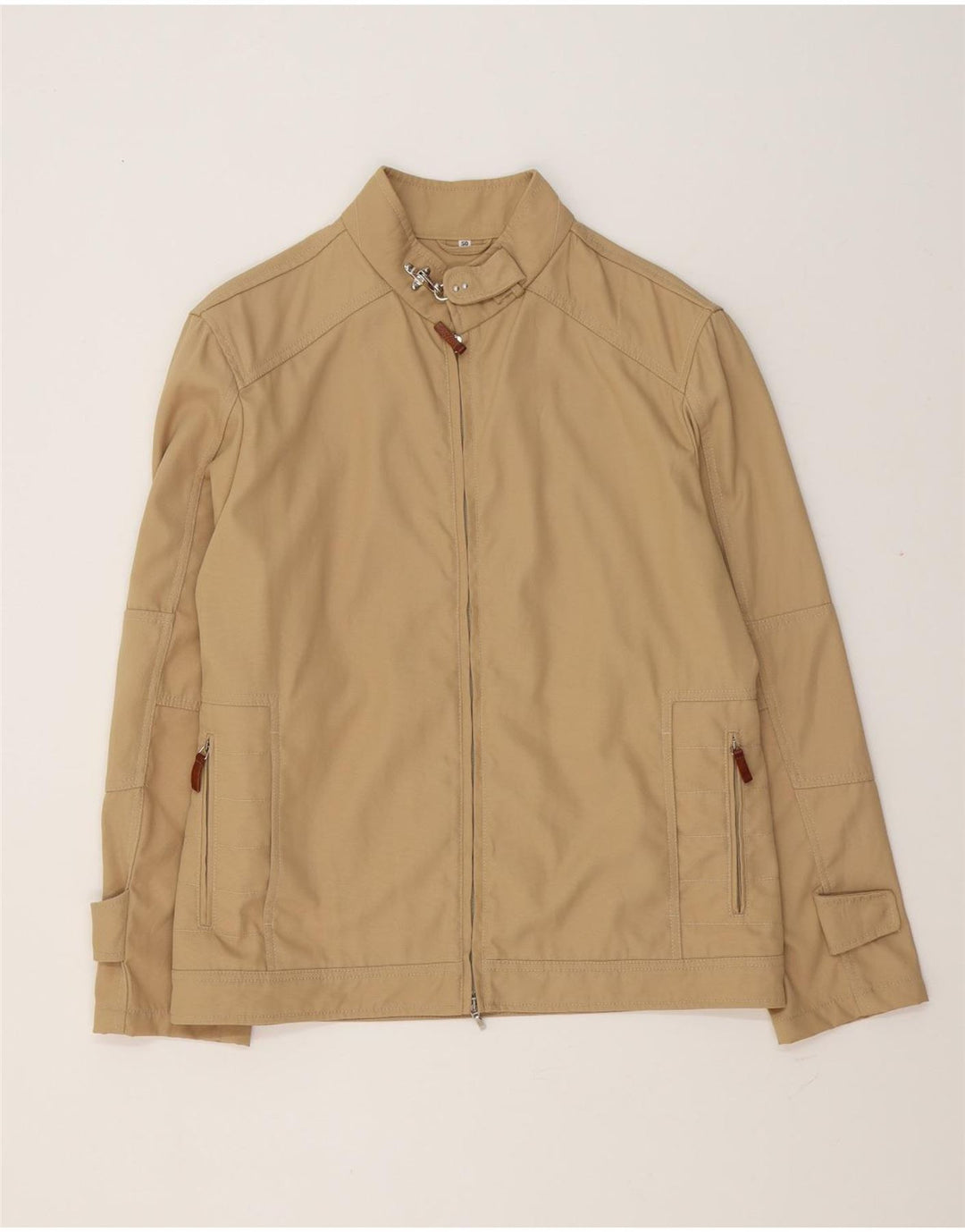 Mabrun Herren Bomberjacke UK 40 Large Beige