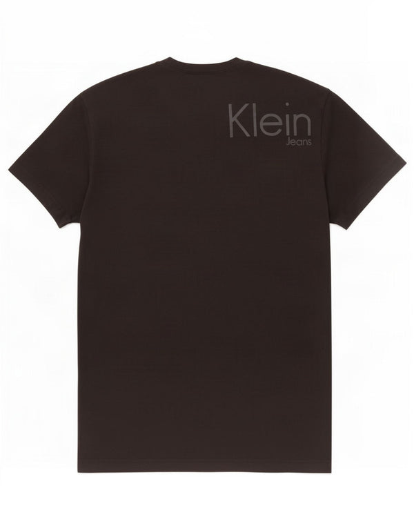 Calvin Klein Jeans Herre grafisk T-shirt Top Medium Sort Bomuld