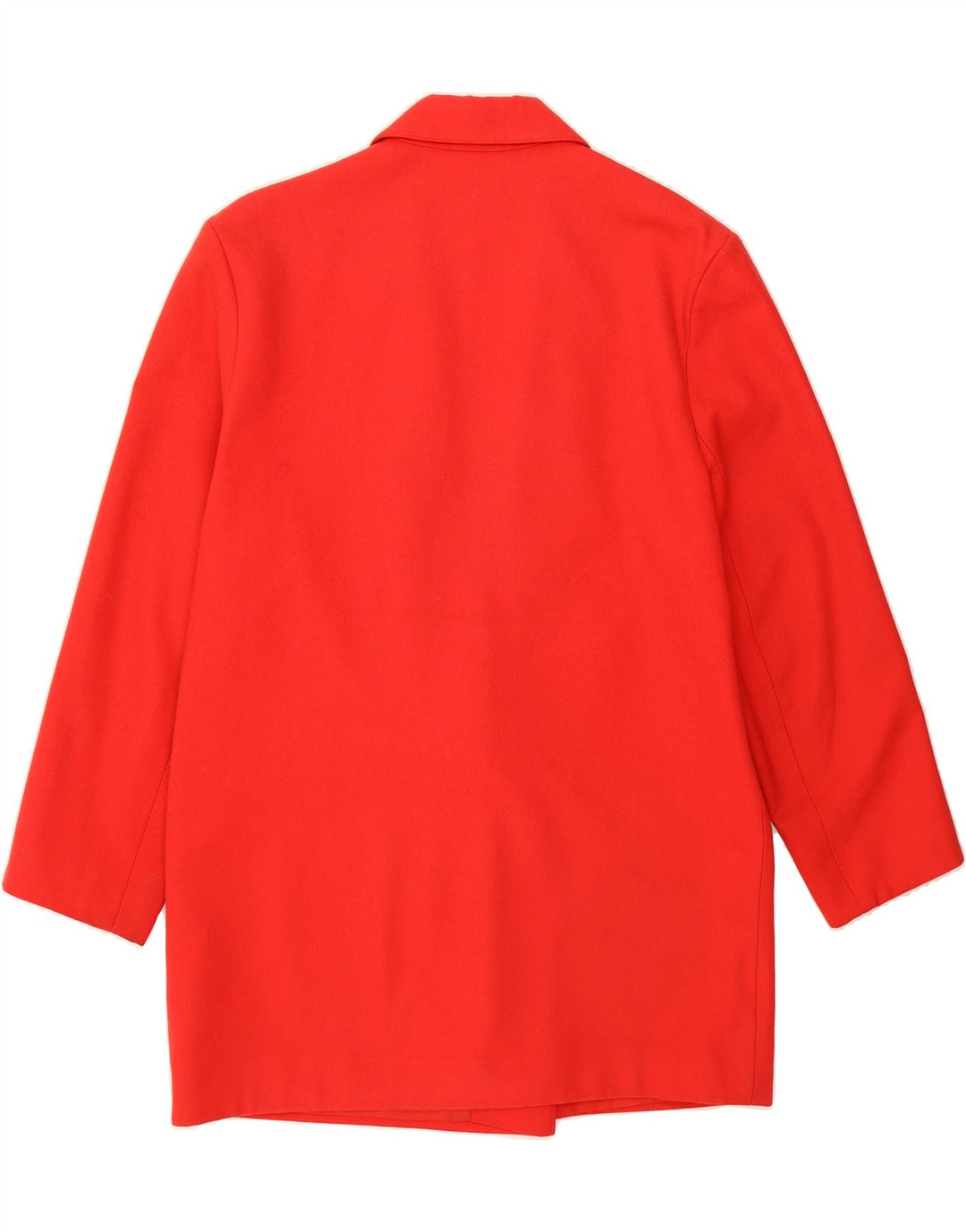 ST. BERNARD Womens Longline 2 Button Blazer Jacket UK 18 XL Red Wool Vintage St. Bernard and Second-Hand St. Bernard from Messina Hembry 