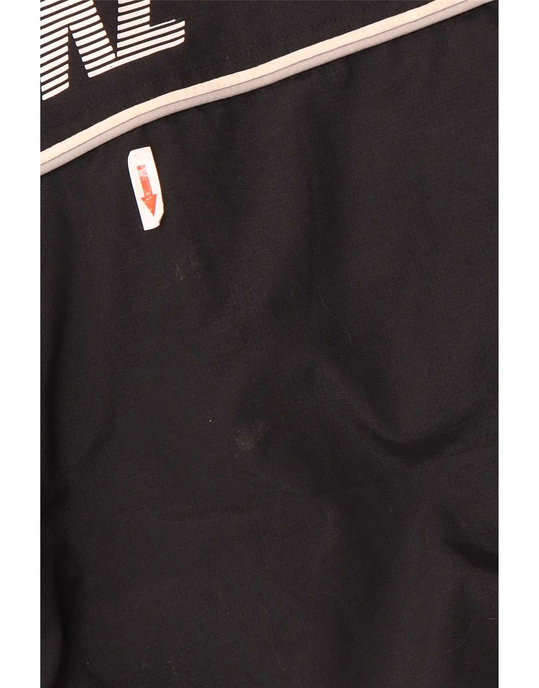 Nike Mens Graphic Hooded Windbreaker Jacket UK 42/44 Large Black Polyester