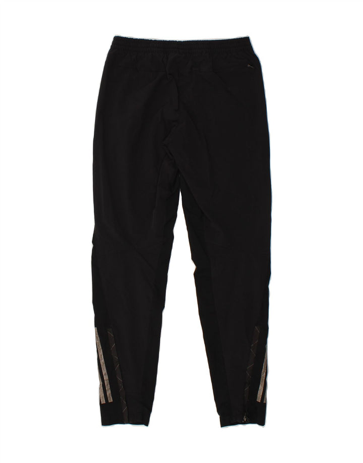 ADIDAS Womens Clima Proof Tracksuit Trousers UK 8 Small Black Polyester Vintage Adidas and Second-Hand Adidas from Messina Hembry 