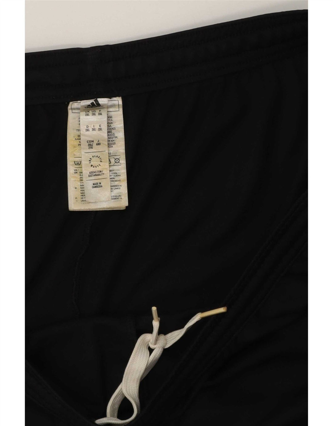 Adidas Mens Aeroready Sport Shorts 2XL Black Polyester
