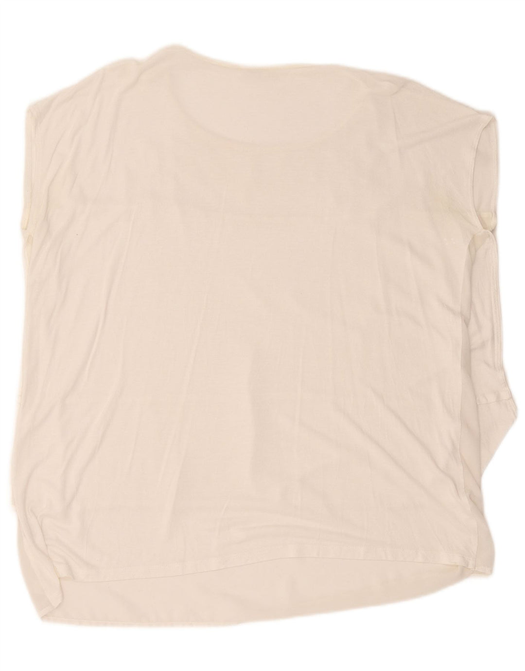 Guess Womens Sleeveless Blouse Top UK 18 XL White