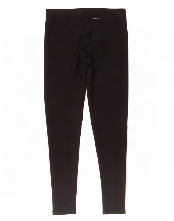 Nike Damen Leggings US 12/14 Large Schwarz Polyester