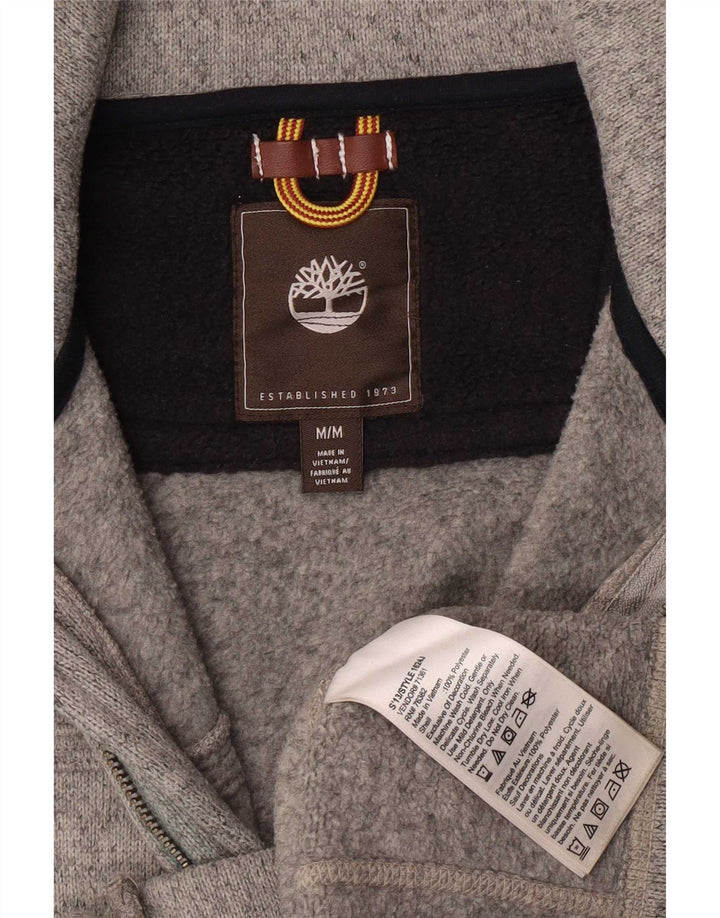 Timberland Veste de Survêtement Regular Fit Homme Gris Moyen Moucheté