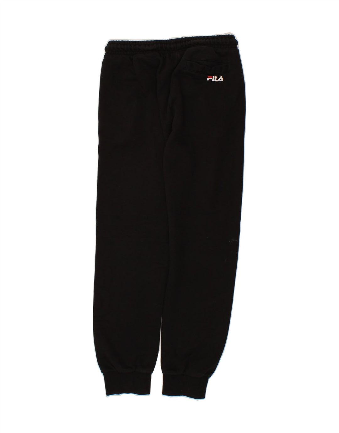 FILA Boys Tracksuit Trousers Joggers 11-12 Years Black Polyester Vintage Fila and Second-Hand Fila from Messina Hembry 