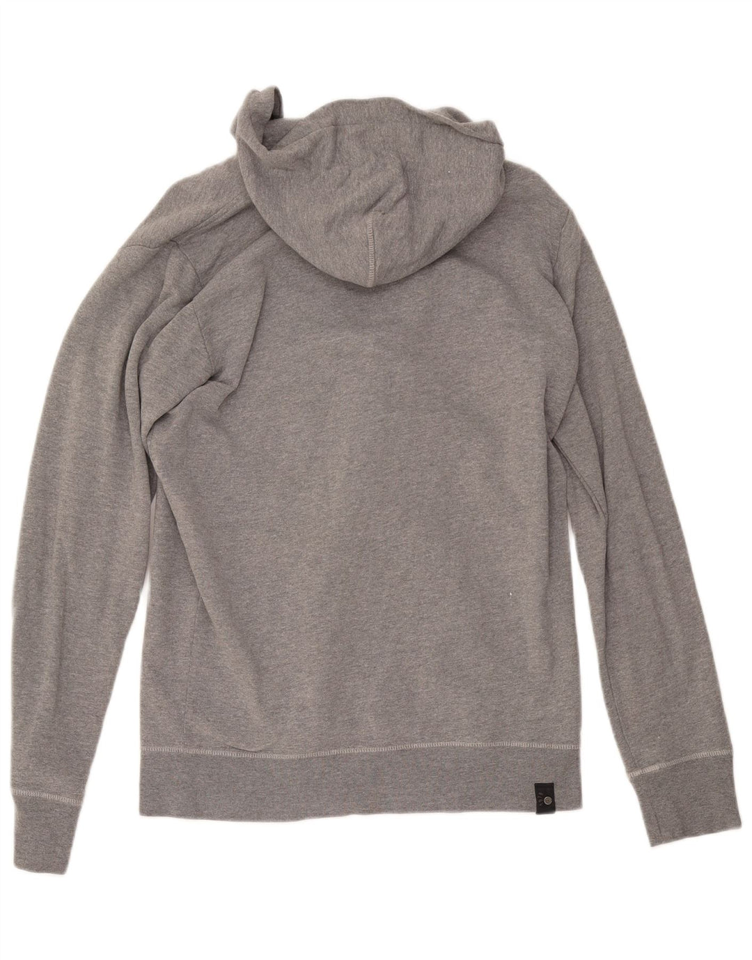 Diesel Womens Zip Hoodie Sweater UK 16 Large Grey
