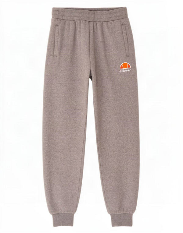 Ellesse Womens Tracksuit Trousers Joggers UK 12 Medium Grey Cotton
