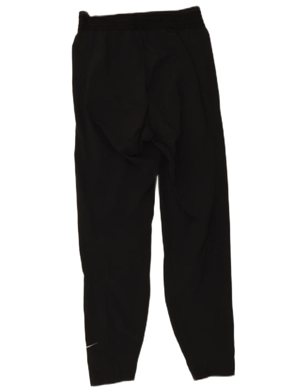 Nike Womens Dri Fit Tracksuit Trousers UK 6 XS Black