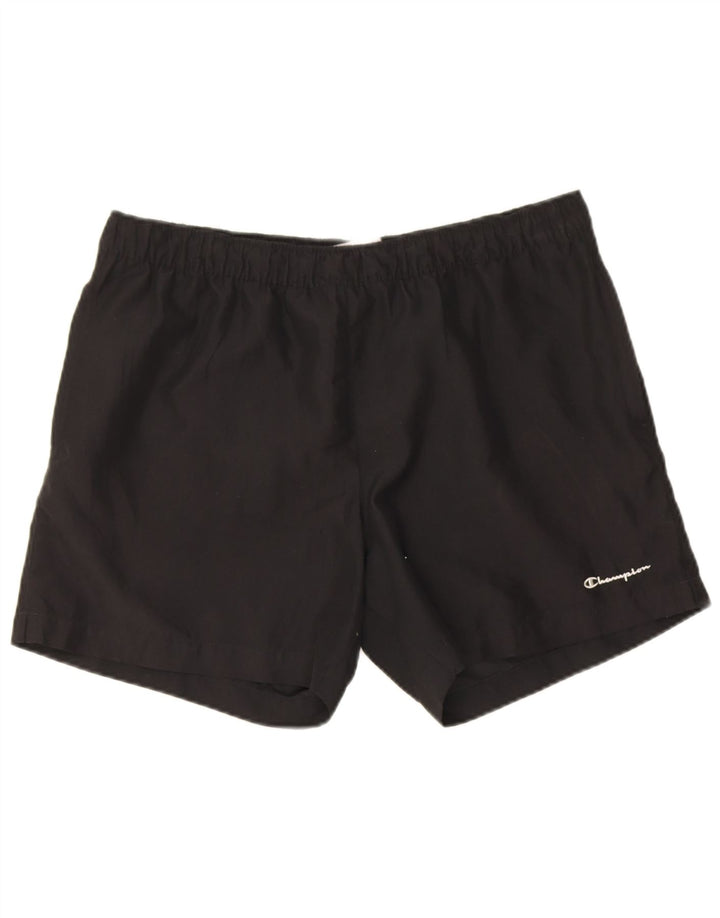 Champion Mens Sport Shorts XL  Black Polyester