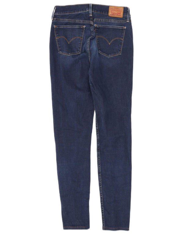 Jeans Levi's 710 Super Skinny da donna W28 L29 Blu Navy