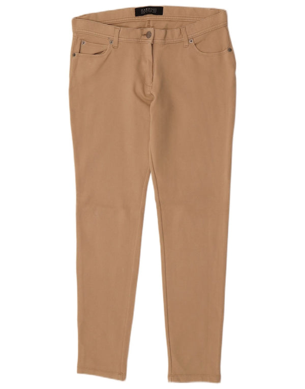 Женские повседневные брюки скинни Zara Medium W28 L28 Бежевые