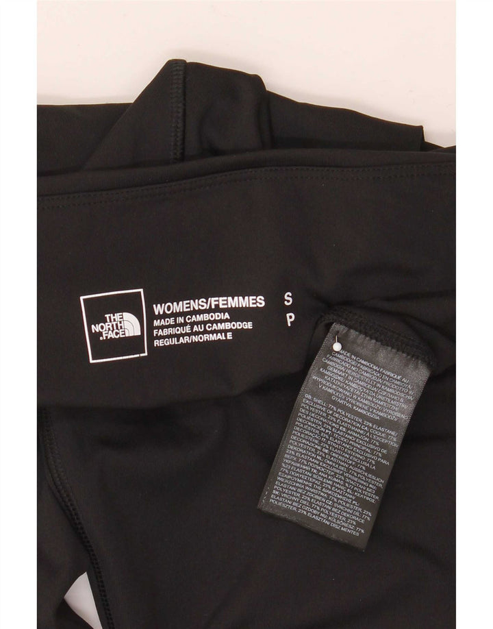 The North Face Womens Graphic Leggings UK 10 Small Schwarz Polyester