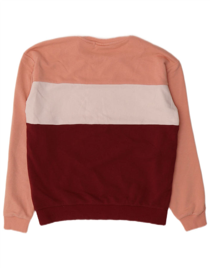 Felpa da donna FILA Maglione UK 16 Large multicolore Colourblock