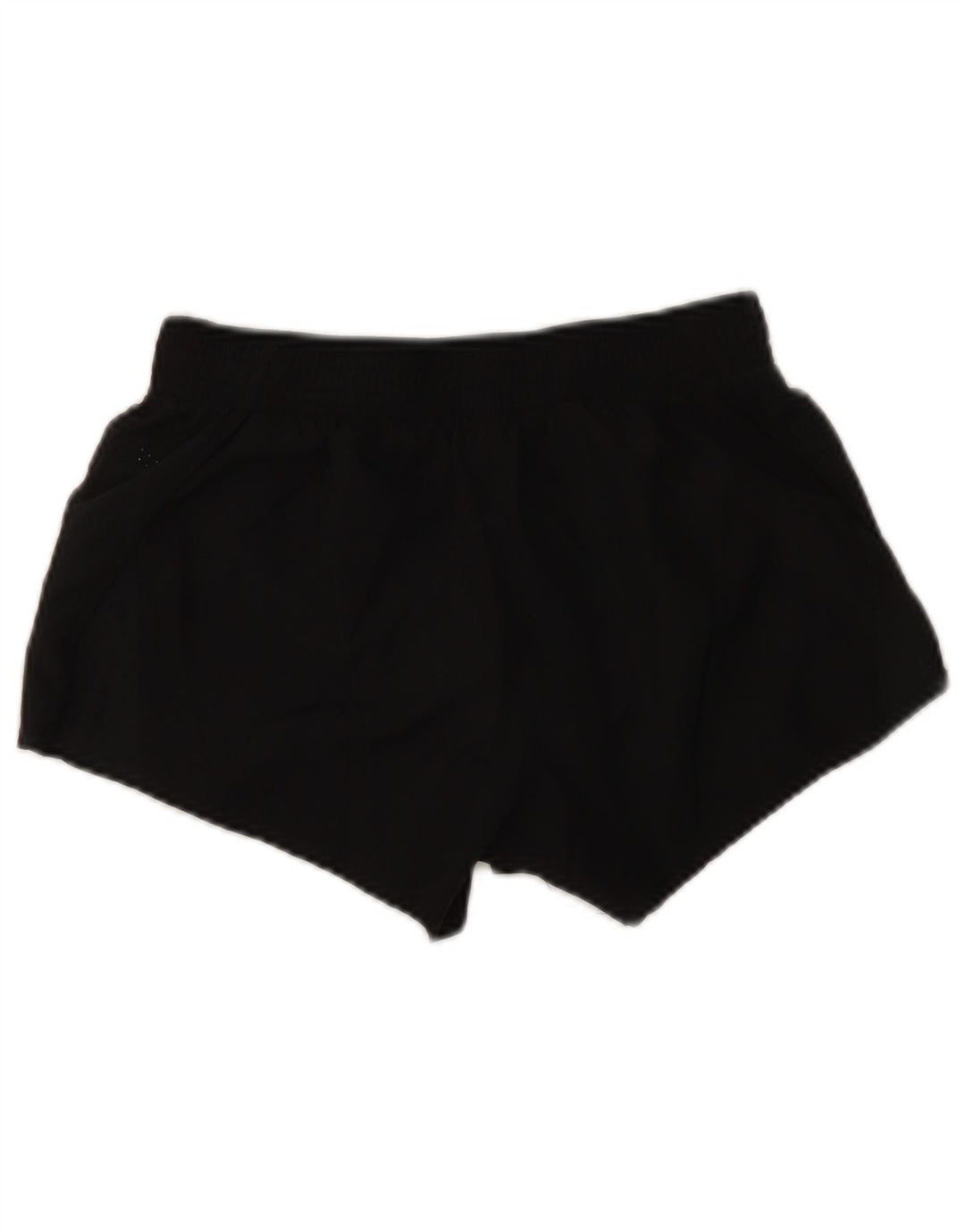 Nike Womens Dri Fit Sport Shorts UK 8 Small Black Polyester