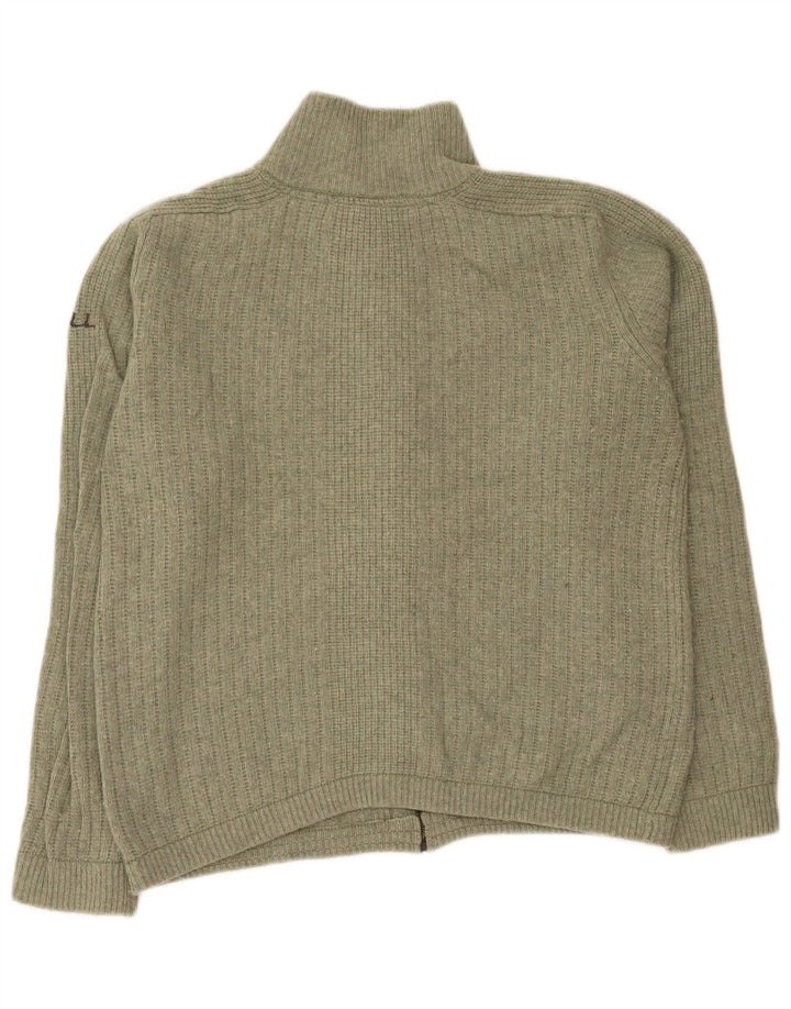 O'Neill Cardigan entièrement zippé pour homme en laine kaki