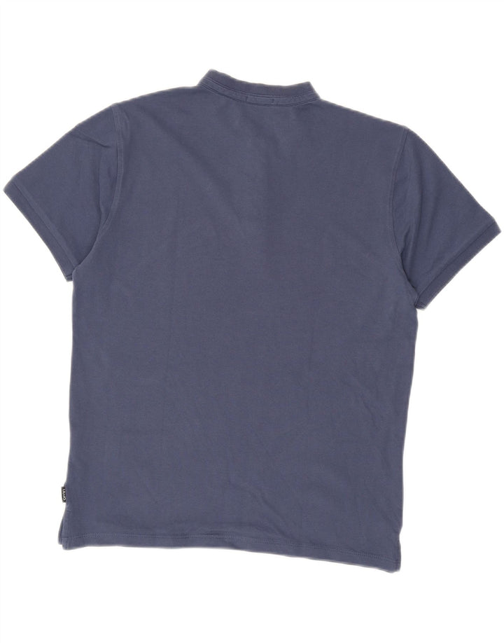 Tricou polo pentru bărbați LIU JO, bumbac bleumarin mediu