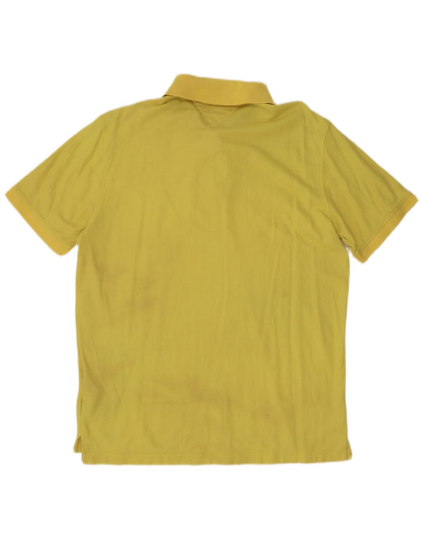 Tommy Hilfiger Ανδρικό πουκάμισο Polo Slim Fit 2XL κίτρινο βαμβακερό