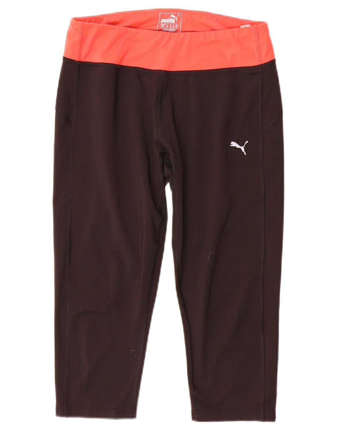 Leggings Capri da donna Puma UK 14 poliestere color block medio nero
