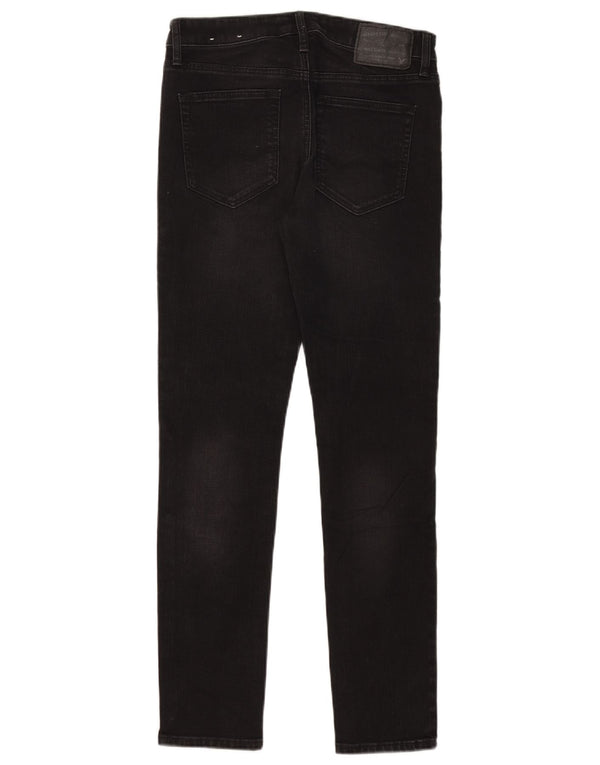 Jeans skinny feminino American Eagle W30 L30 algodão preto