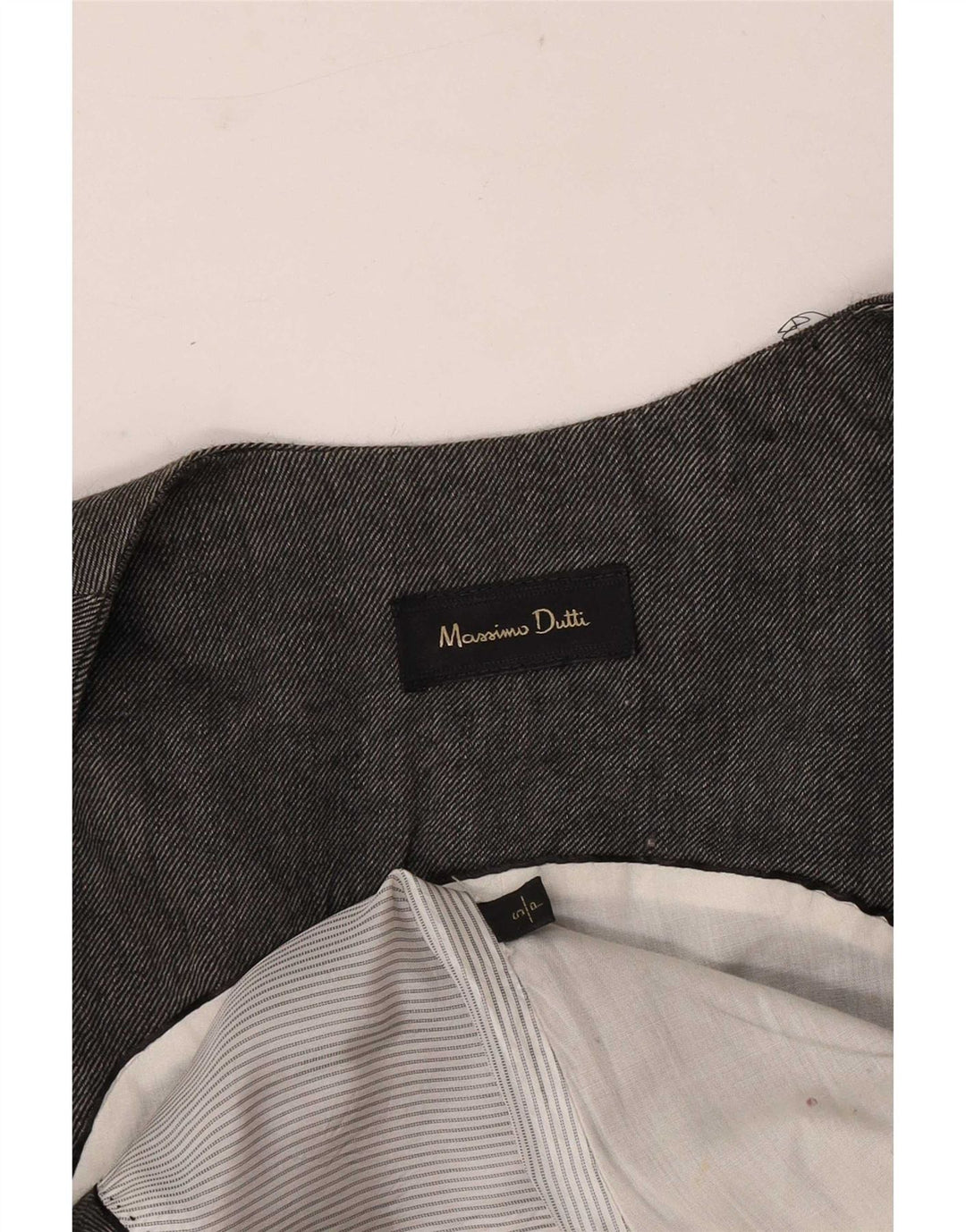 Massimo Dutti Womens Waistcoat UK 10 Small Grey