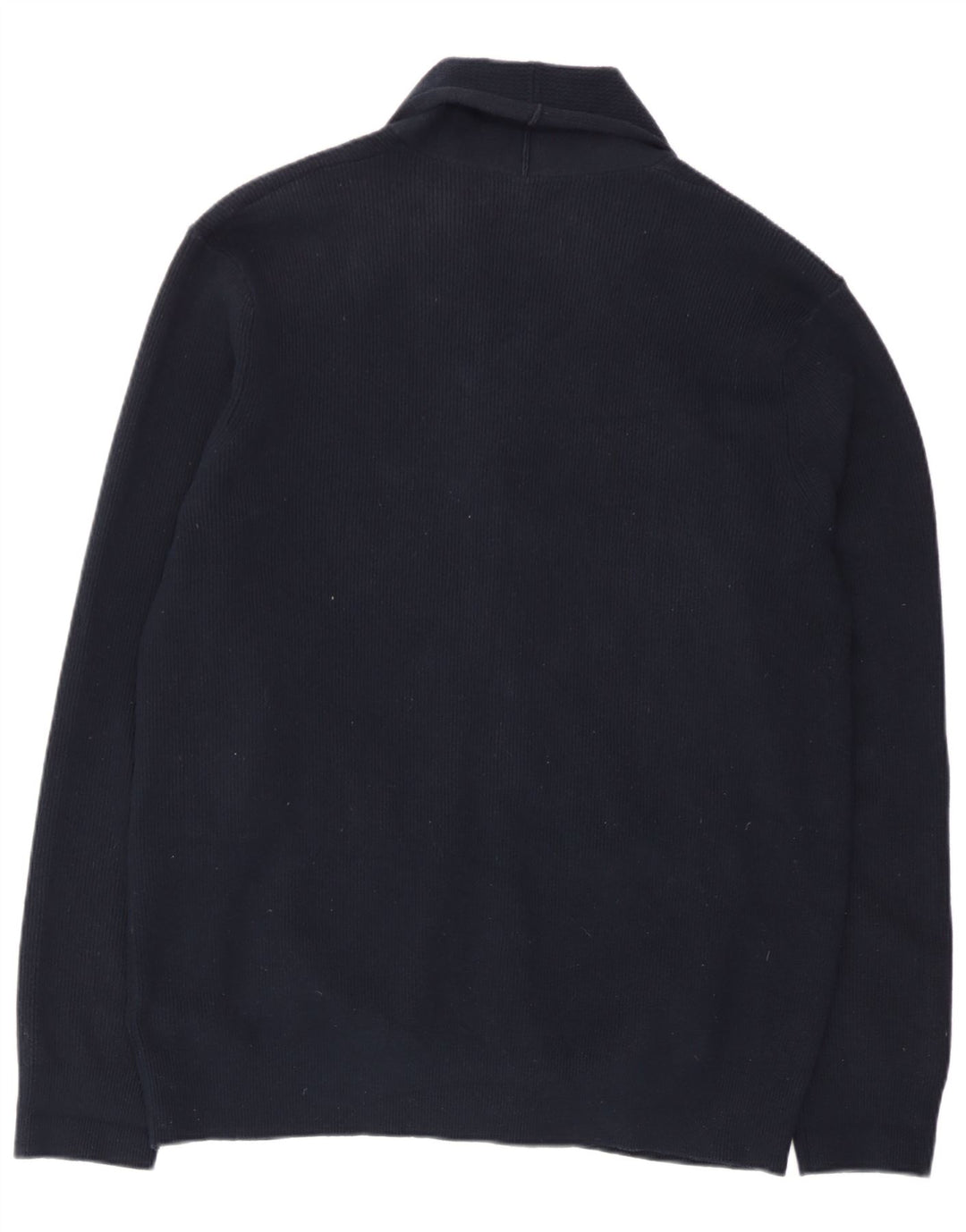 Marks & Spencer Męski sweter rozpinany XL, granatowy, poliester