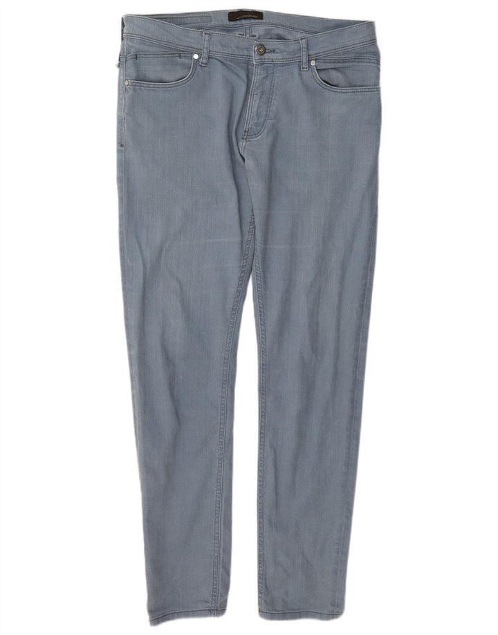 Zara Mens Slim Jeans EU 44 Grande W34 L32 Azul