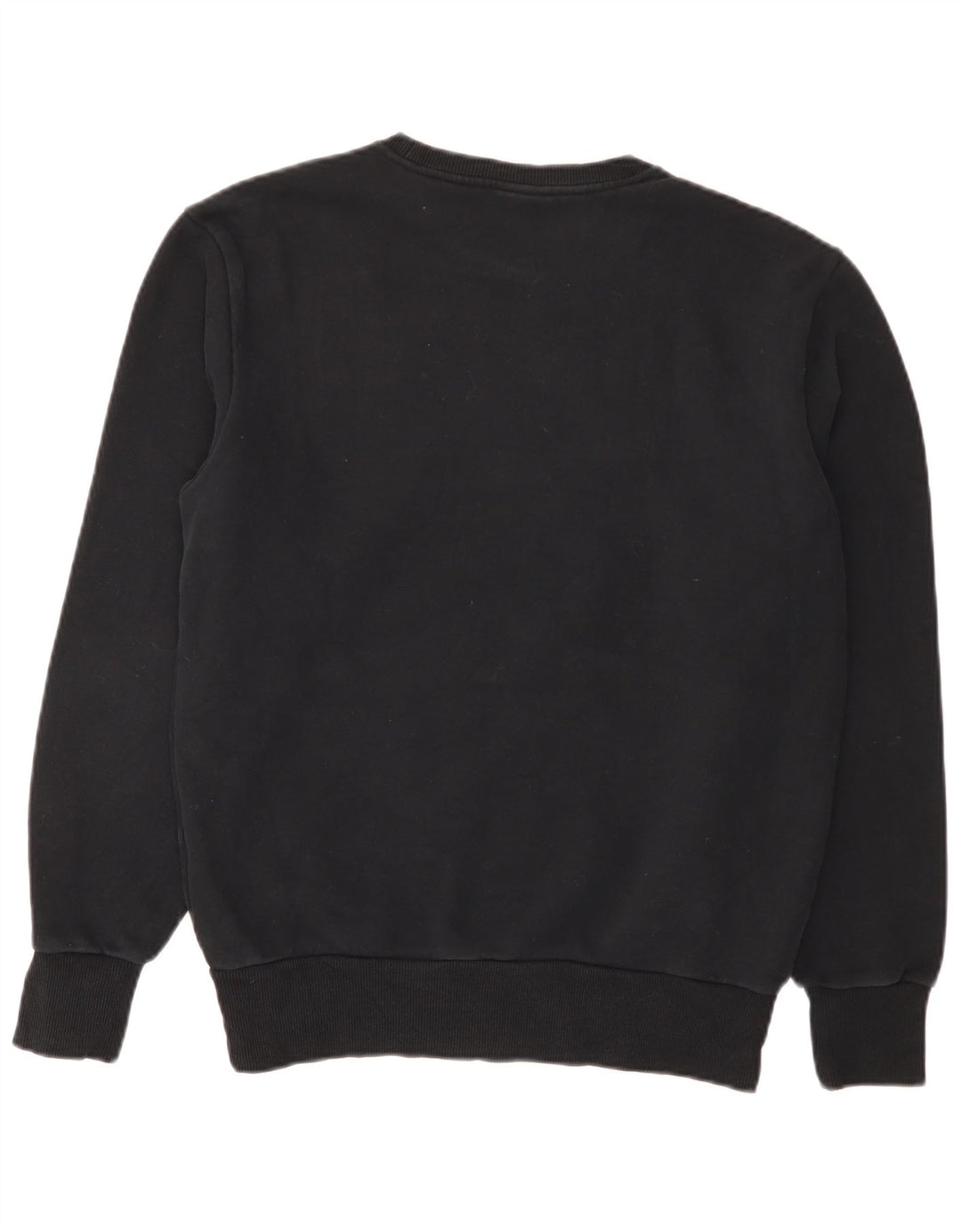 ELLESSE Mens Sweatshirt Jumper Medium Black Cotton