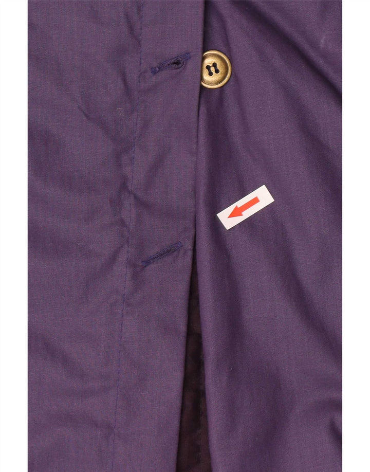 Casaco impermeável feminino NINO UK 14 poliéster roxo médio