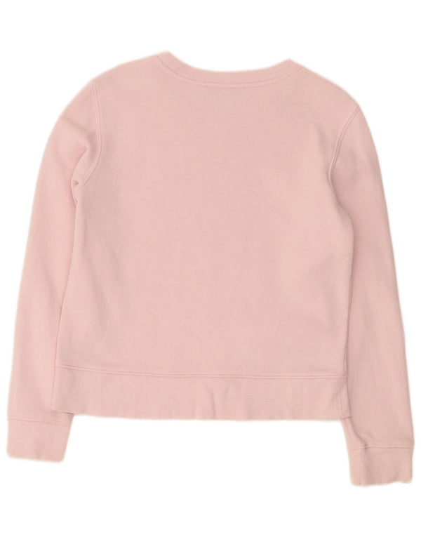 Zara Damen Sweatshirt Pullover UK 10 Small Pink