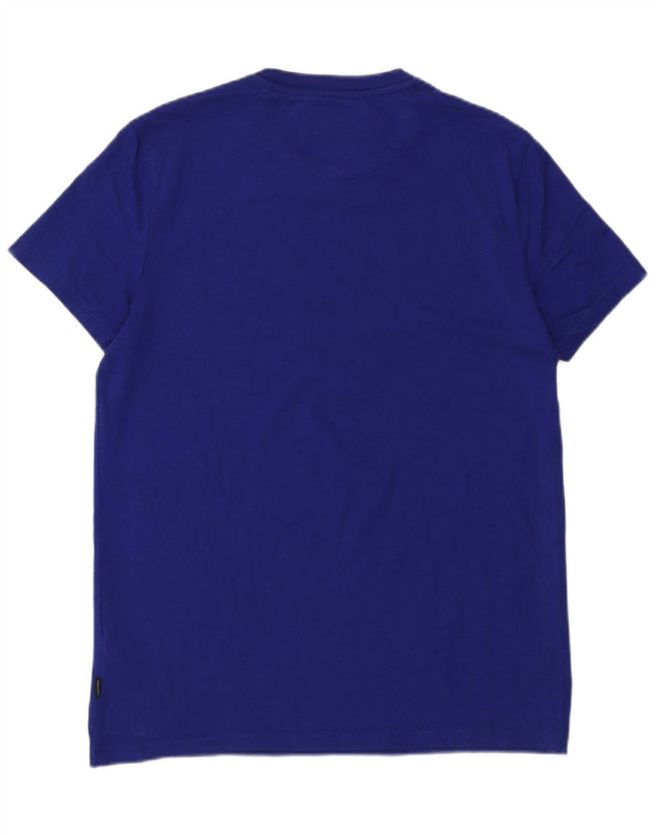 Calvin Klein Mens T-Shirt Top Small Blue Cotton