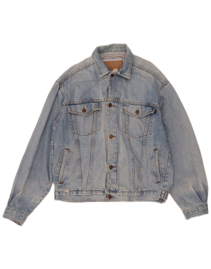 Wampum Chaqueta vaquera para hombre UK 38 Azul medio
