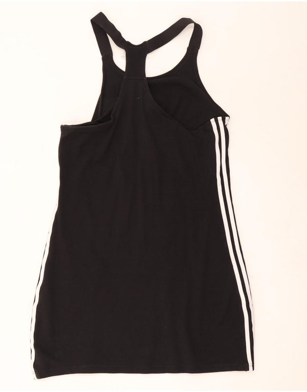 Adidas Womens Tennis Dress UK 22 3XL Black Cotton