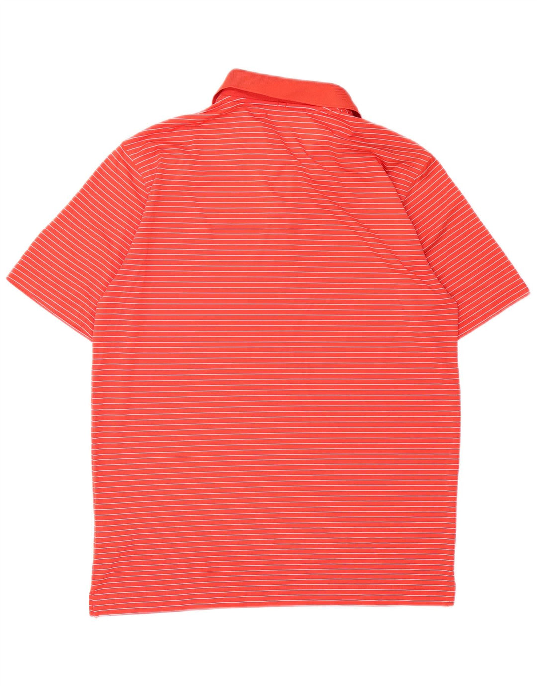 Polo Nike da uomo Dri Fit in poliestere a righe rosse medie