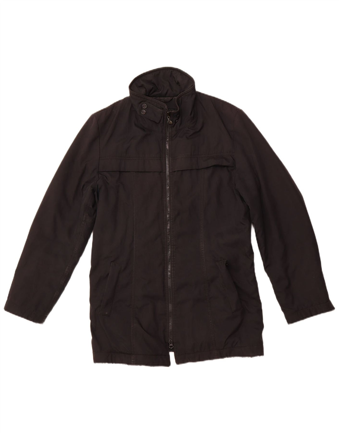 ESPRIT Herre Windbreaker Jacket UK 38 Medium Sort Polyester