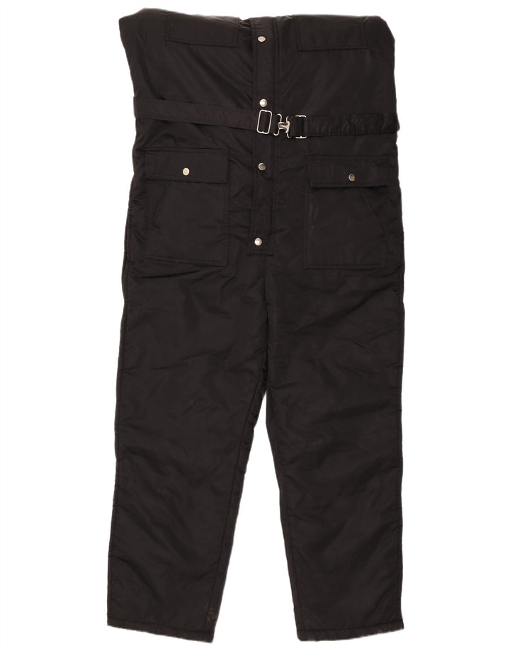 Tuta da sci con cappuccio da uomo Sears Work Leisure grande nylon nero