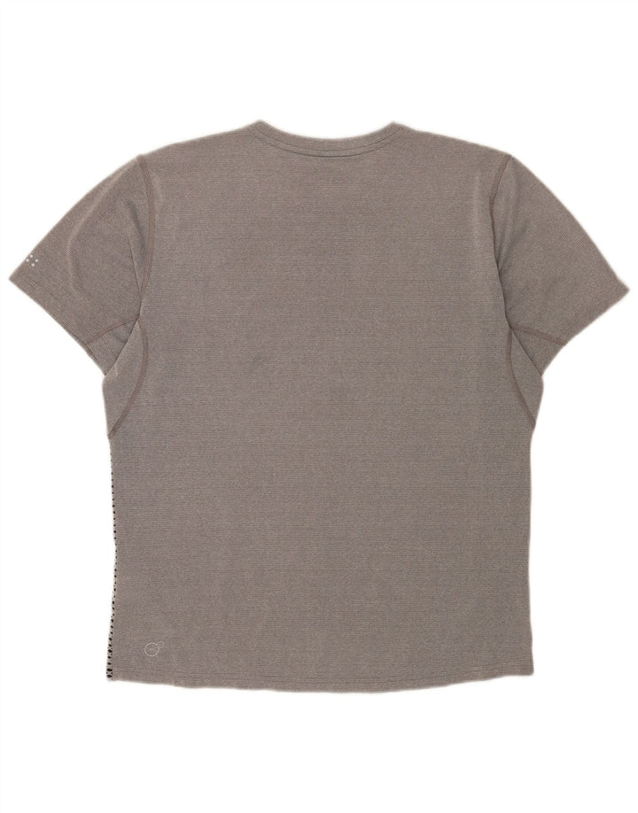 Puma T-Shirt Homme Gris Moyen Tacheté Polyester
