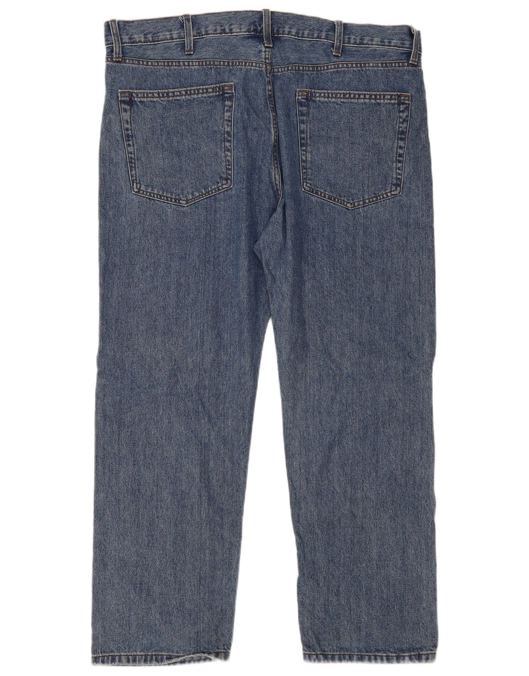 Marks & Spencer Mens Straight Jeans W40 L29 Blue Cotton