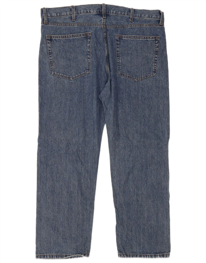 Marks & Spencer Mens Straight Jeans W40 L29 Blue Cotton