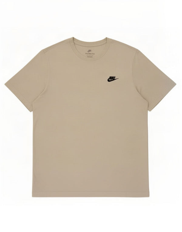 T-shirt da uomo Nike Top grande in cotone beige