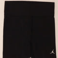 JORDAN Womens Tight Fit Sport Shorts UK 12  Medium  Black Polyester Vintage Jordan and Second-Hand Jordan from Messina Hembry 