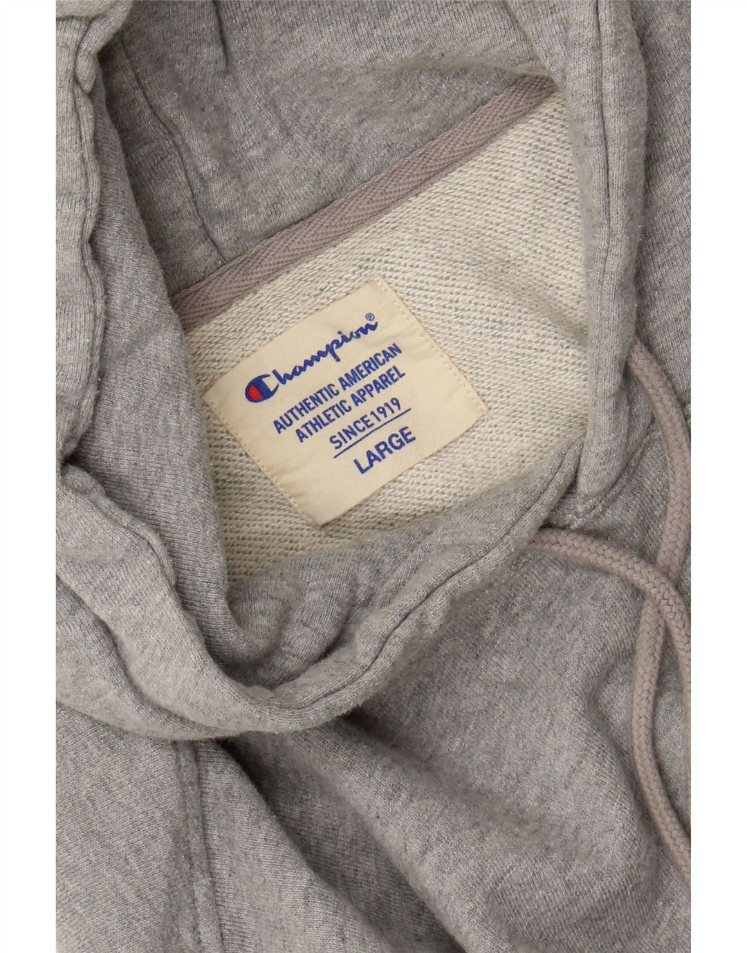 CHAMPION Womens Hoodie Jumper UK 14 Large Grey Vintage Champion and Second-Hand Champion from Messina Hembry 
