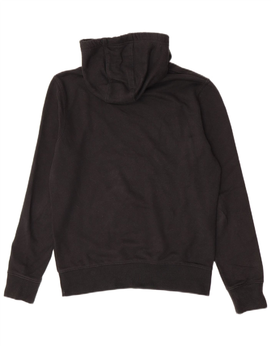 Schott Mens Graphic Hoodie Jumper Small Black Cotton